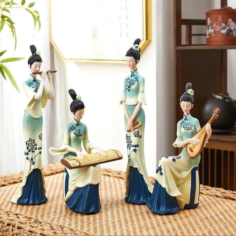 AIMI phong cách Trung Hoa cổ trang trí nhà cửa bàn làm việc, quà tặng