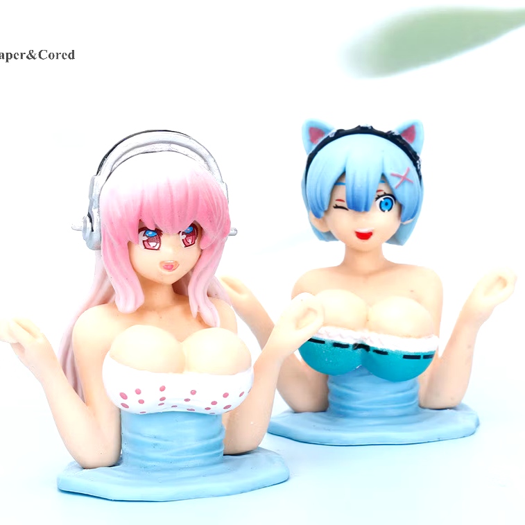 Búp Bê Trang Trí Bảng Taplo Anime Gợi Cảm Lắc Ngực