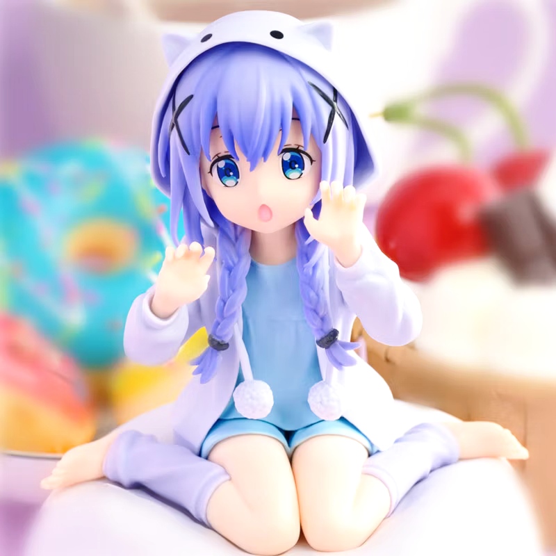 Mô hình nhân vật Anime Thỏ Kafuu Chino Hoto Kokoa