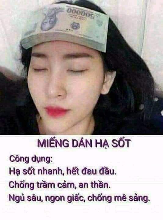 Miếng hạ sốt này cực kỳ hiệu quả...Nhưng nó hơi...ĐẮT