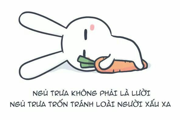 Ngủ trưa không phải là lười