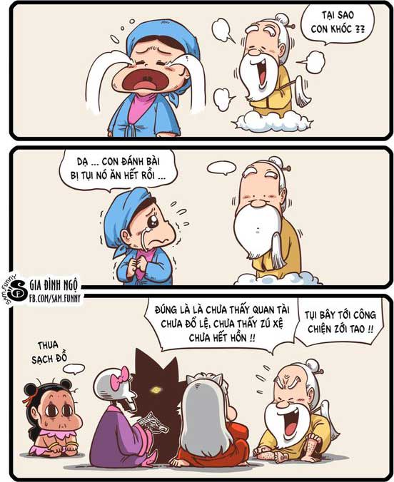 Cút ra, cút ra. Để cụ gỡ cho, món tủ của cụ rồi