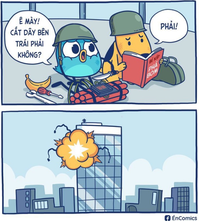 Én với chó hợp sức thì toang chắc rồi